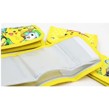 Pokemon dječji novčanik Janpan Anime Lik Pikachu Novčanik i Torbu za PVC kartica, Novčanik za kovanice Božićne darove za dječje igračke Povremeni jedan