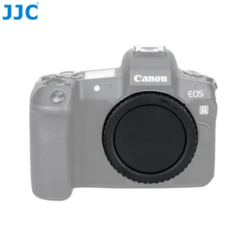 Poklopac kućišta fotoaparata JJC L-RCRF i Stražnji Poklopac Objektiva Za Kamere I objektiva tvrtke Canon s радиочастотным Pričvršćivanja Zamjenjuje Canon R-F-5/RF
