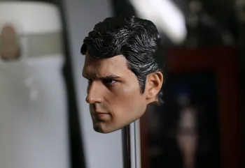 Pribor za figure u mjerilu 1/6 , skulptura glave Clark Kent, вырезанная 12-inčni lik lutke.ne uključuje tijelo,odjeću