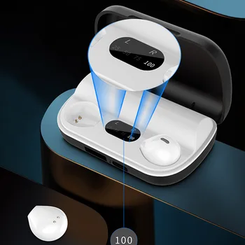 Pro-DS Nevidljive Bežične Slušalice s osjetljivim na Dodir Za Samsung Galaxy J7 Pro J730GM Bluetooth Slušalice Glazbene Slušalice Slušalice