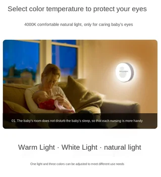 Punjiva noćno svjetlo s Touch senzor LED Stolni Noćni Lampa Za Spavaće sobe Sjajni Štedne Žarulje Artefakt hostela