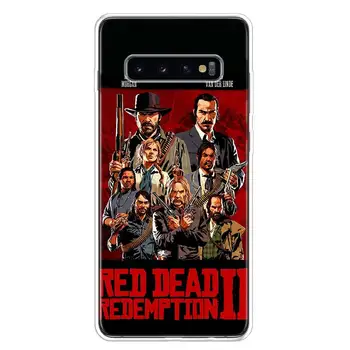 Red Dead Redemption 2 Torbica za telefon Samsung Galaxy S20 FE S21 Ultra S10 Lite S9 Plus S8 S7 Edge J8 J4 J6 S6 Torbica Torbica Ljuska