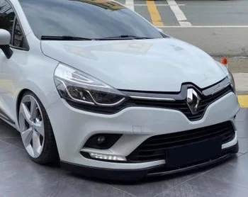 Renault clio 4 2017 - 2019 sportski prednji branik za šest dodatnih + guba 5 modela kapı, kompatibilan sa 2 združeni prednje usne