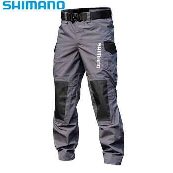 Ribarske hlače Shimano Odjeća za ribolov Vodootporne Pješačkih Čvrst Vanjski Lov s više džepova Slobodna muška odjeća za ribolov