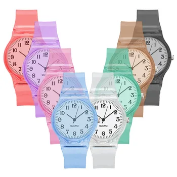 Sat za djevojčice Proziran remen Ženski sat Digitalni kvarcni Dječji sat za djevojčice Studentski Ispit satovi za djecu Poklon za rođendan