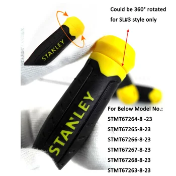 Stanley 1 kom garancija 3 mm 5 mm odvijač s utorima odvijač s ravnom glavom mikro-izdužena сверхдлинные magnetski odvijači