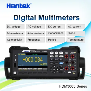 Stolni Digitalni Multimetri serije Hantek HDM 3065 6 1/2 Malo Dozvolu čitanja 0,1 µv Rezolucija USB/232/485 4.3 -Inčni LCD zaslon u Boji