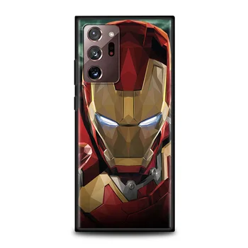 Torbica za smartphone Samsung Galaxy Note 20 Ultra 10 5G Plus Lite 9 8 Silikonska torbica Fundas Torbica Marvel Iron Infinity War spider-Man