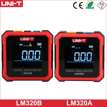 UNIT LM320A LM320B Elektronski Mjerač Kut Digitalni Kutomjer Magnetski Инклинометр Tester Kuta Svjetla Konusna kutije