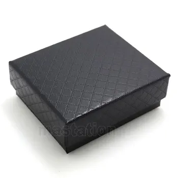 Visoka Kvaliteta Džepni Sat Kutija Oprema Crni Baršun Poklon Kutije za Sjedalo Izravna Dostava WB08