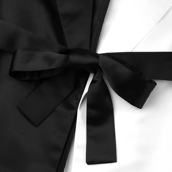 VONDA 2022 Elegantan kostim Blazer s pojasom Ženske setove Ravnici duge hlače-olovka Elegantne Office Tanki mantil Majice Hlače Setove ogroman