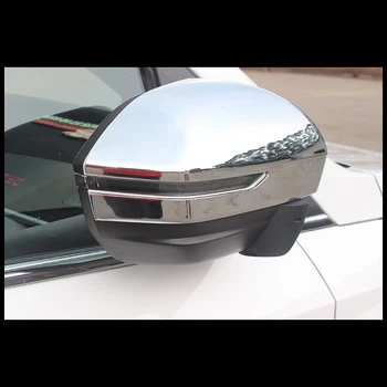 Za BaoJun 530 2019 2 kom. ABS Bočna vrata automobila retrovizor Zaštitni okvir Poklopac Ukrasi i Pribor za slaganje automobila