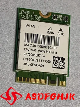 ZA Dell DW1820 WLAN Wifi Bežične 802.11 AC Mini-kartice modul NGFF 0D4V21 D4V21 CN-0D4V21