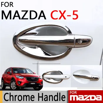 Za Mazda CX-5 2012-2016 Pribor Kromirana Vrata Ručka CX5 2013 Luksuzni Auto oznaka bez hrđe Stil vozila
