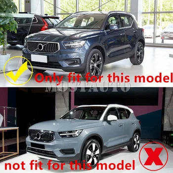 Za Volvo XC40 2018-2021 ABS Kromirani Prednji maglenka Svjetlo Rubu Poklopac Završiti 2 kom. Auto oprema Interijer, Dekoracija Automobila Dekoracija automobila