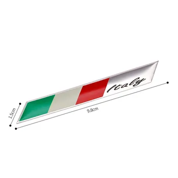 Zastava Italije Talijanski Nacionalni Zastava Logotip Logotip Ikonu Od Aluminijske Legure Motocikl Патриотическая Naljepnica Auto Oprema Auto Dekor