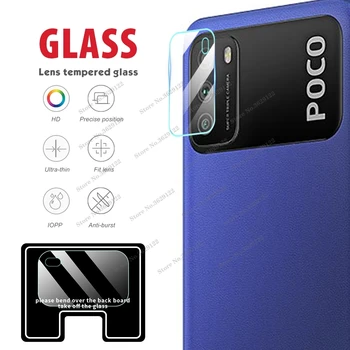 Zaštitno Staklo kamere za Xiaomi Poco X3 NFC Kaljeno Staklo Zaštita Stražnjeg Objektiva za Poco X3 M3 Pocophone X3 M3 Zaštitna folija